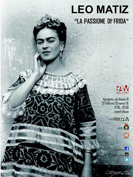 Mostra Frida Kahlo ad Agrigento