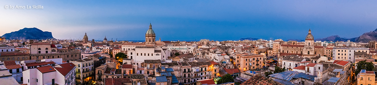 Vista di Palermo dall'alto